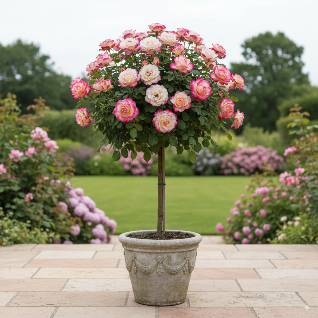 Stromková růže "Laminuette"